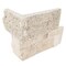 Msi Roman Beige Splitface Ledger Corner 9'' x 18'' Travertine Wall Tile, 4PK ZOR-PNL-0163 - alternate 2